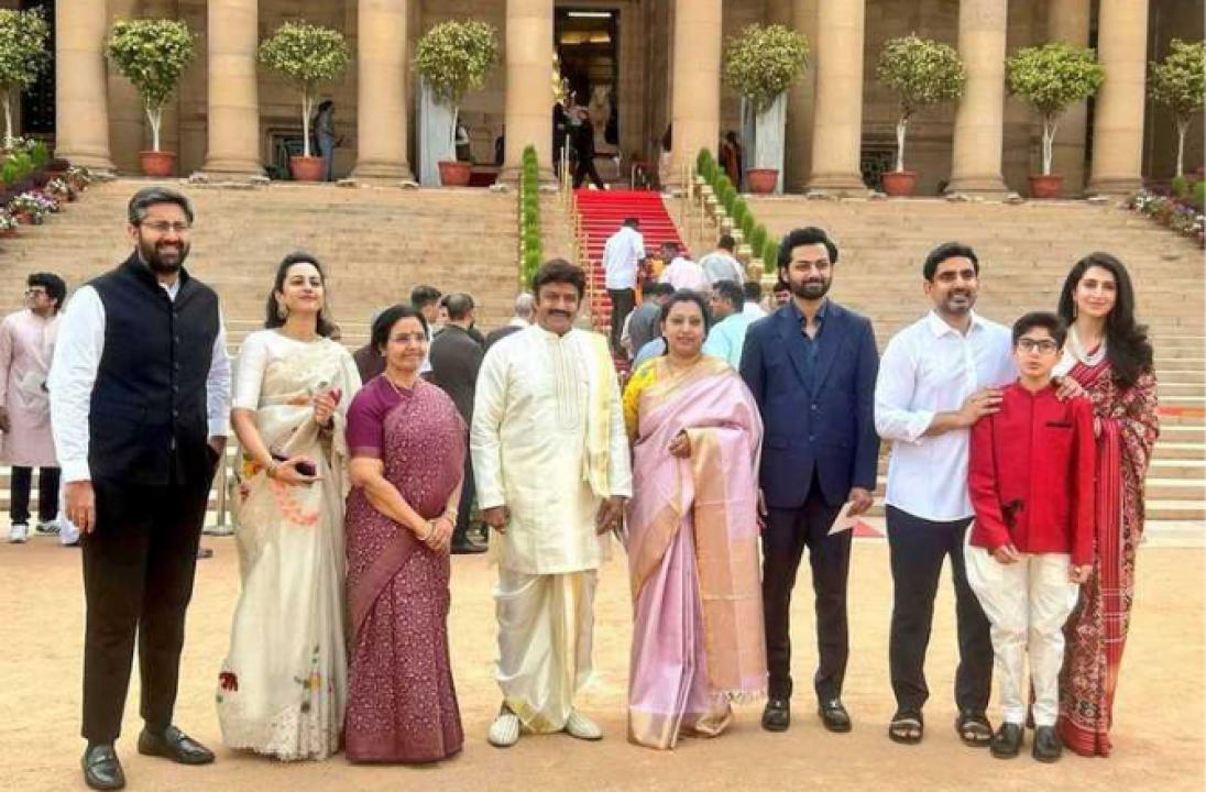 Balakrishna Honored with Padma Bhushan
